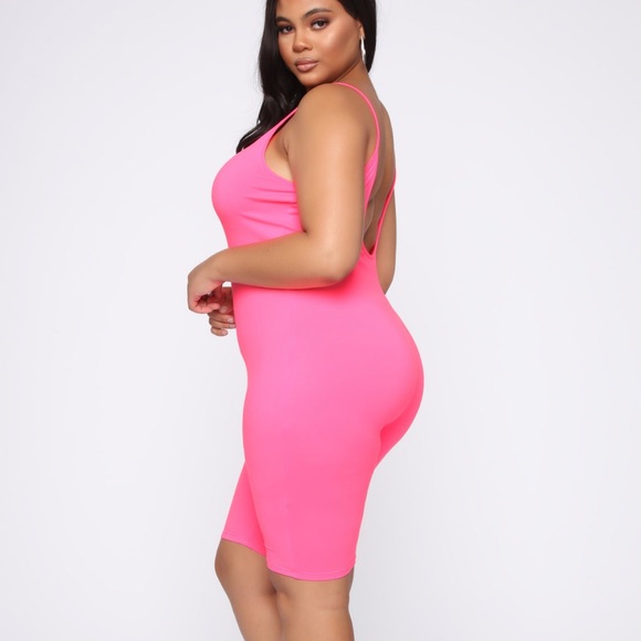 Nova Season Romper - Neon Pink - Picture 3 of 4